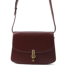 Load image into Gallery viewer, The Row Sofia 8.75 Shoulder Bag Burgundy Leather