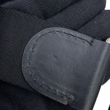 将图像加载到图库查看器中,Christian Louboutin Zip N Flap Shoulder Bag Black1245217B260 Canvas Leather