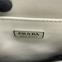 将图像加载到图库查看器中,PRADA Spazzolato 2WAY Bag White1BA331 Leather Size Small