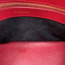 Load image into Gallery viewer, BALENCIAGA Ville top handle Red518873 Leather Size S