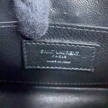 将图像加载到图库查看器中,SAINT LAURENT PARIS Vicky Chain Shoulder Bag Black538439AACIE1000 Patent Leather Size Small