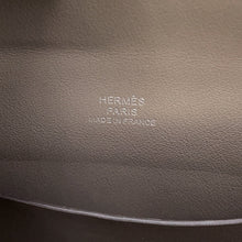 将图像加载到图库查看器中,HERMES Videpoches Shoulder Bag Etain Epsom