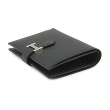 将图像加载到图库查看器中,HERMES Bean compact Black Epsom