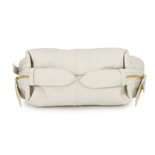 Load image into Gallery viewer, Dior D-Journey Flat Macro Cannage Latte WhiteM2416UBUQ_M030 Calf Leather Size Small