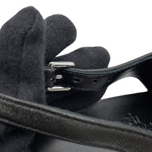 将图像加载到图库查看器中,HERMES Marly 45 BlackH261097Z Nappa Leather Size 37