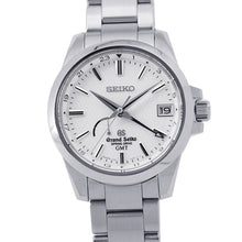 Load image into Gallery viewer, SEIKO Grand SEIKO Spring Drive GMT W39.4mm Stainless Steel White DialSBGE009
