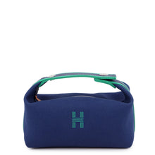 将图像加载到图库查看器中,HERMES Brid a Black Marine Canvas Size PM