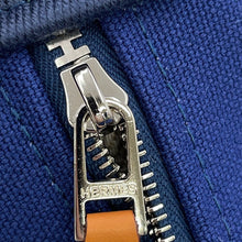 将图像加载到图库查看器中,HERMES Brid a Black Marine Canvas Size PM