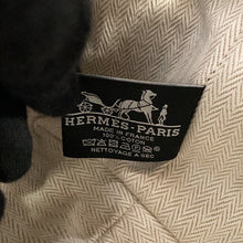 将图像加载到图库查看器中,HERMES Brid a Black Marine Canvas Size PM