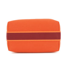 将图像加载到图库查看器中,HERMES Brid a Black Orange・Feu Canvas Size PM