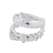 将图像加载到图库查看器中,HERMES BoucleSellier Inflexible Ring Size 55/#15 SV925