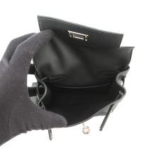 将图像加载到图库查看器中,HERMES Kelly Jump Black Swift Leather
