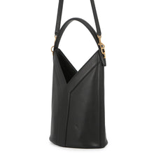 将图像加载到图库查看器中,SAINT LAURENT PARIS Y Top Handle Bucket Bag Black840891AAEZC1000 Leather