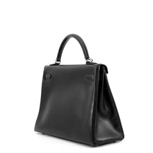 Load image into Gallery viewer, HERMES Kelly Retourne Black Chamonix Size 32
