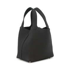 将图像加载到图库查看器中,HERMES Picotin Lock Black Taurillon Clemence Size PM