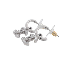 Load image into Gallery viewer, CHANEL CC Logo EarringsABD477-B16782-NY391 Gold Plated Rhinestone Faux Pearl