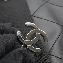 将图像加载到图库查看器中,CHANEL Paris-Biarritz Tote BlackA34208 Leather Canvas Size PM