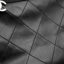 将图像加载到图库查看器中,CHANEL Paris-Biarritz Tote BlackA34208 Leather Canvas Size PM