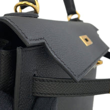Load image into Gallery viewer, HERMES Kelly Sellier Black Epsom Size 25