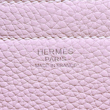 将图像加载到图库查看器中,HERMES Cabas Sellier mauve pail Taurillon Clemence Size 31