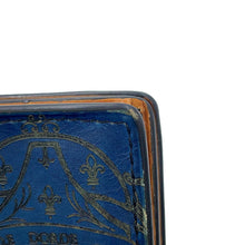 将图像加载到图库查看器中,Berluti Sequoia Long Wallet Blue Flash Leather