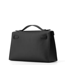 Load image into Gallery viewer, HERMES PochetteKelly Black Swift Leather