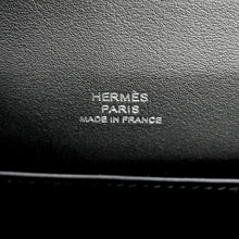 Load image into Gallery viewer, HERMES PochetteKelly Black Swift Leather