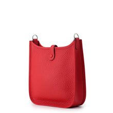 将图像加载到图库查看器中,HERMES Evelyne Long Rouge Ladue Taurillon Clemence Size TPM