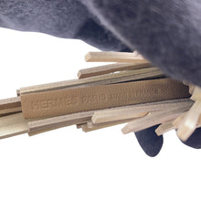 Load image into Gallery viewer, HERMES Chouette Bag Charm Beige Malfa / Craie / Black / Nata / White Lambskin