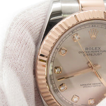 将图像加载到图库查看器中,ROLEX Datejust 41 W41mm Stainless Steel K18PG Sundust Dial126331G