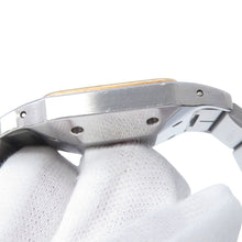 将图像加载到图库查看器中,CARTIER Santos Galve LM H41mm×W29mm Stainless Steel K18YG White Dial81036283