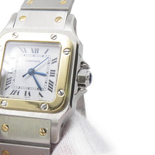 Load image into Gallery viewer, CARTIER Santos Garbe SM H34mm×W23.5mm Stainless Steel K18YG White Dial0902