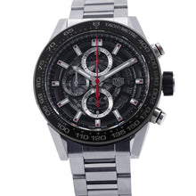 Load image into Gallery viewer, TAG HEUER Carrera Date Chronograph W43mm Stainless Steel Black DialCAR2A1W.BA0703