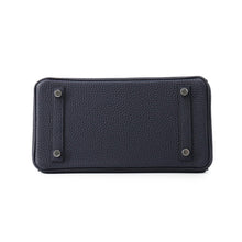 Load image into Gallery viewer, HERMES Birkin Blue Nuit Togo Leather Size 25