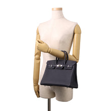 Load image into Gallery viewer, HERMES Birkin Blue Nuit Togo Leather Size 25