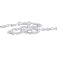 Load image into Gallery viewer, HERMES Chaine d'Ancre Farandole Necklace Size 80 SV925