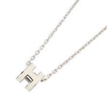 Load image into Gallery viewer, HERMES Pop Ash Necklace Size Mini White Metal Lacquer