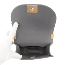 Load image into Gallery viewer, CHANEL Boy Chanel ChainShoulder Bag GrayAS3350 Caviar Leather Size Small