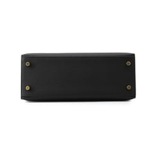 将图像加载到图库查看器中,HERMES Kelly Sellier Black Epsom Size 25