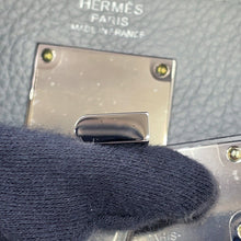 Load image into Gallery viewer, HERMES Akkad Blue Gacier Togo Leather Size PM