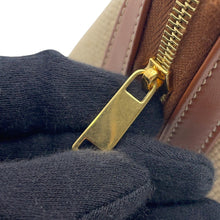 Load image into Gallery viewer, CELINE Triomphe Pouch Natural/Tan Canvas Leather