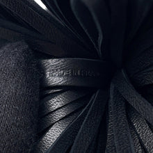 Load image into Gallery viewer, HERMES Carmen Black Lambskin Size W AM 005 UH