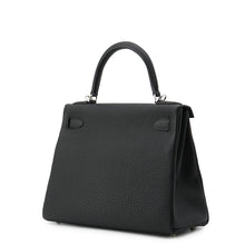 Load image into Gallery viewer, HERMES Kelly Retourne Black Togo Leather Size 28