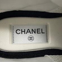 Load image into Gallery viewer, CHANEL CC Logo Sneakers Light Gray/Black/WhiteG45208 suede Size 37