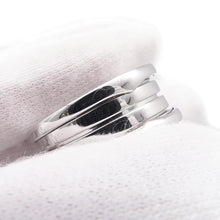 Load image into Gallery viewer, BVLGARI B.Zero1 Ring 4-band Size 60/#20 18K White Gold