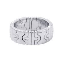 Load image into Gallery viewer, BVLGARI Parentesi Ring Size No. 20 18K White Gold