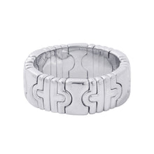 Load image into Gallery viewer, BVLGARI Parentesi Ring Size No. 20 18K White Gold