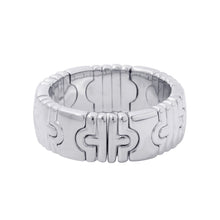 Load image into Gallery viewer, BVLGARI Parentesi Ring Size No. 20 18K White Gold