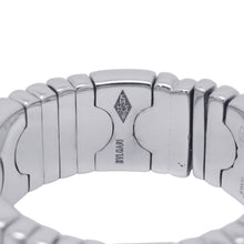 Load image into Gallery viewer, BVLGARI Parentesi Ring Size No. 20 18K White Gold