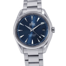 Load image into Gallery viewer, OMEGA Seamaster Aqua Terra Master Co-Axial W41.5mm Stainless Steel Blue Dial231.10.42.21.03.003